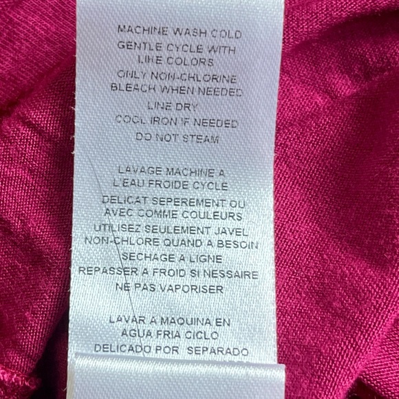 BCBGeneration Long Sleeve Shirt with Ruffle Detail Size Medium - Picture 6 of 6